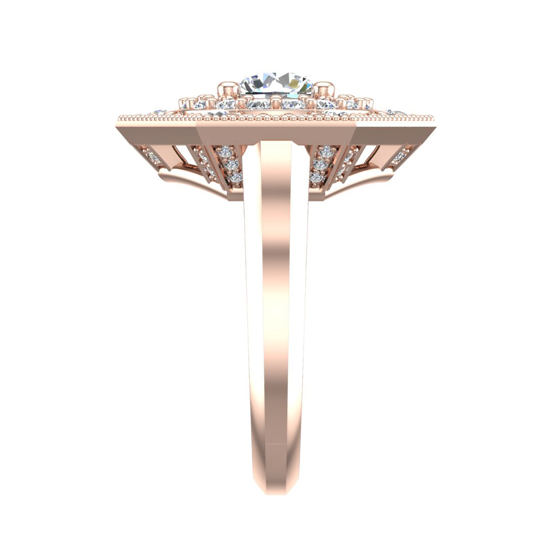 Raelyn Halo Engagement Ring